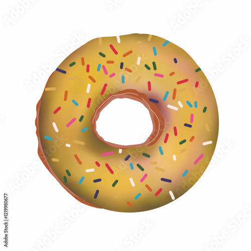 donut with sprinkles