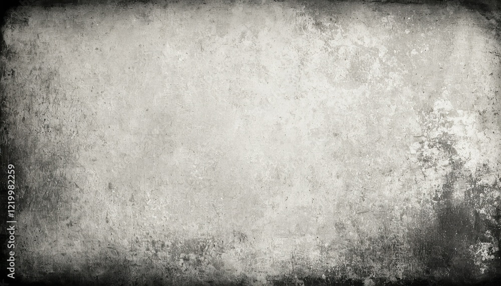 Fototapeta premium Gray and White Concrete Abstract Wall Texture. Grunge Vector Background. Full Frame Cement Surface Grunge Texture Background