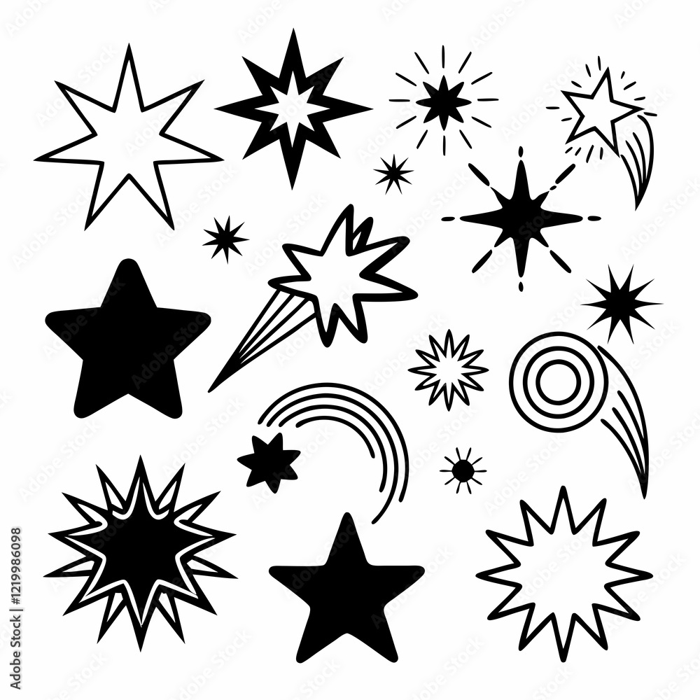 set of stars set of stars