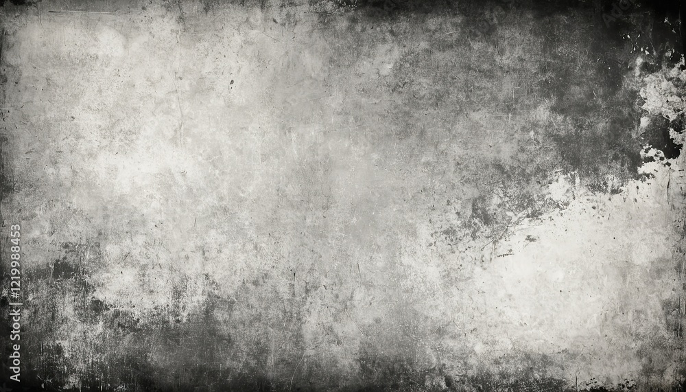 Fototapeta premium Gray and White Concrete Abstract Wall Texture. Grunge Vector Background. Full Frame Cement Surface Grunge Texture Background