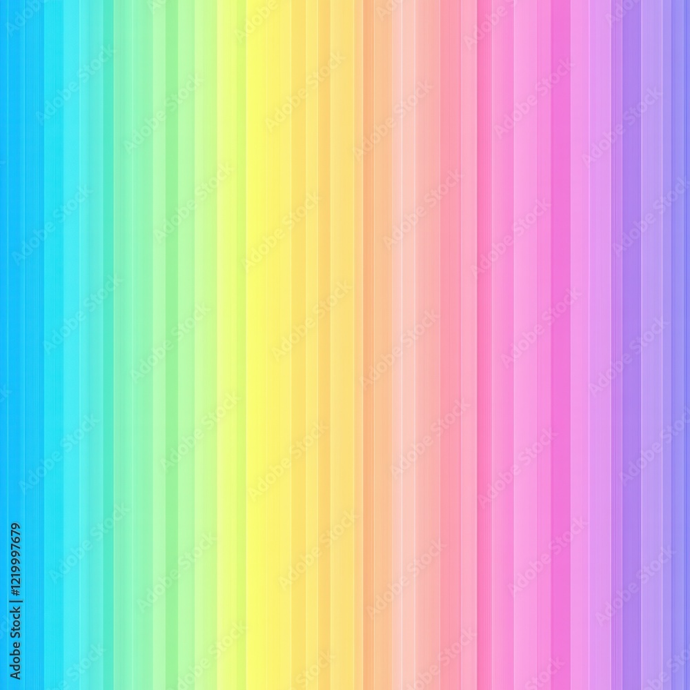 Vibrant Gradient Spectrum Backdrop with Horizontal Rainbow Waves Vibrant Gradient Spectrum Backdrop with Horizontal Rainbow Waves