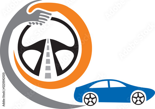 driving school icon.eps