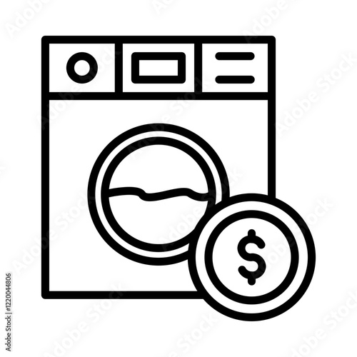 Laundry Service Icon