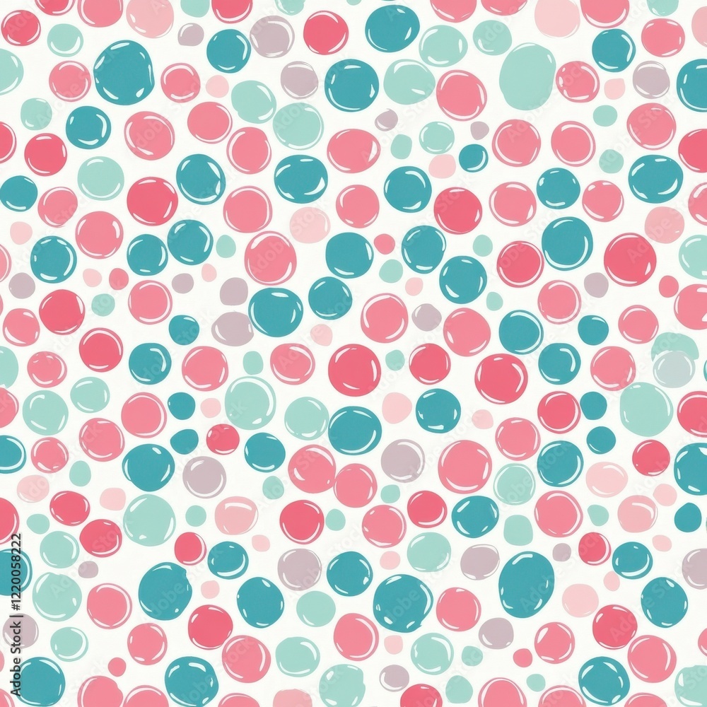 Vibrant Geometric Dot Pattern in Pastel Colors Vibrant Geometric Dot Pattern in Pastel Colors
