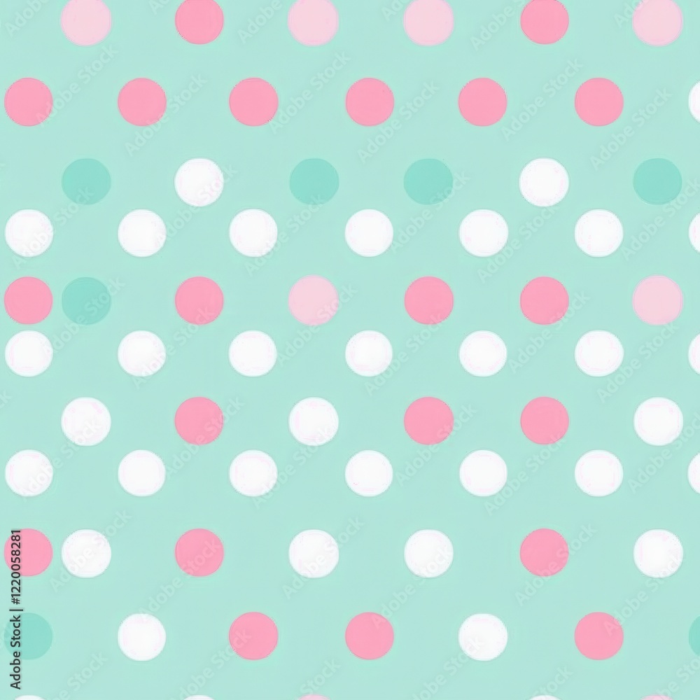 Pastel Mint Green Polka Dot Abstract Pattern Minimal Feminine Girly Background Pastel Mint Green Polka Dot Abstract Pattern Minimal Feminine Girly Background