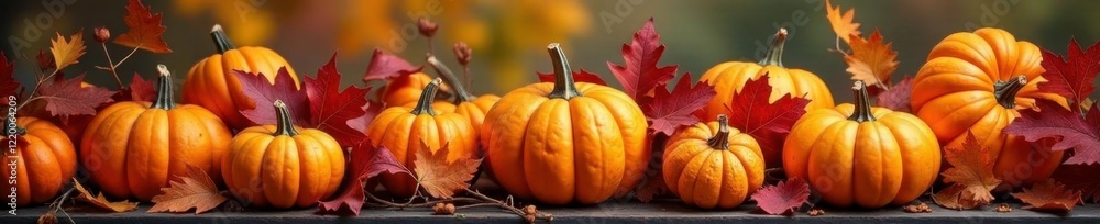 Pumpkin arrangement with fall leaves and branches, fall foliage, pumpkin arrangement Pumpkin arrangement with fall leaves and branches, fall foliage, pumpkin arrangement