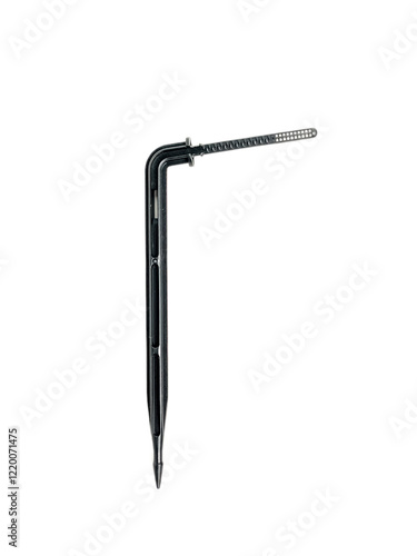 drip stick irrigation isolated on white background