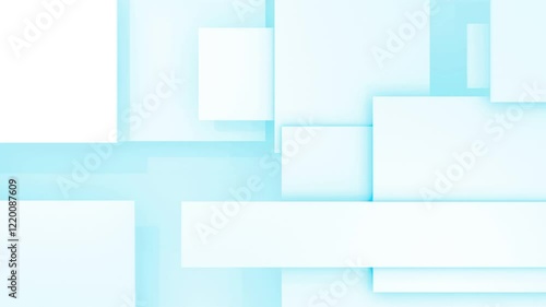 Animated tile design Sky blue