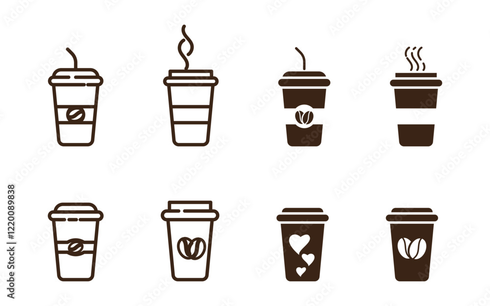 Coffee cup Logo Template vector icon design Coffee cup Logo Template vector icon design