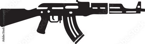 isolated riffle icon Vector, riffle Silhouette,riffle icon set, black riffle symbol for logo,web color  Vector illustration, Vector Graphic, EPS 10 