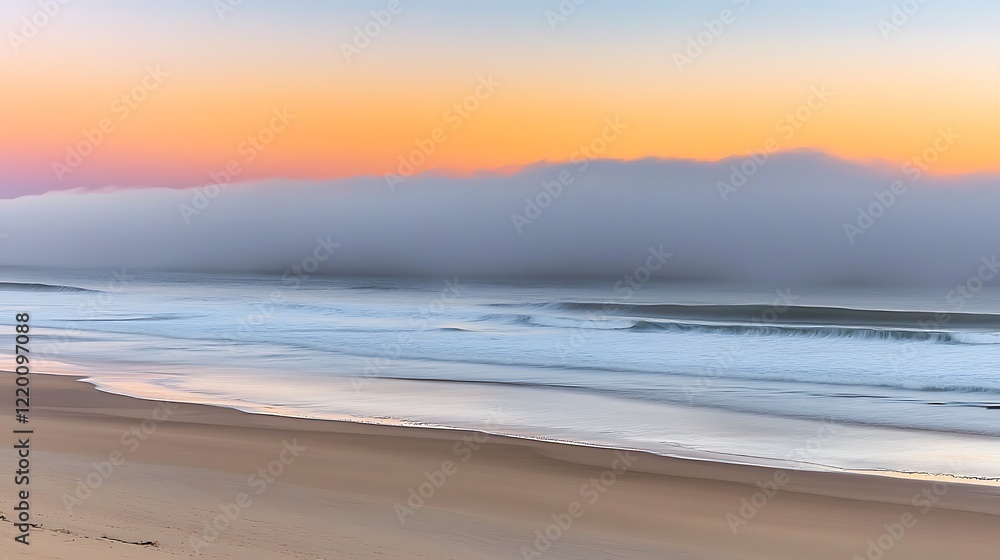 The ocean at dawn, bathed in soft pastel colors, with gentle waves creating small ripples on the water’s surface. The tranquility of the scene is enhanced by the soft hues of pink, lavender, The ocean at dawn, bathed in soft pastel colors, with gentle waves creating small ripples on the water’s surface. The tranquility of the scene is enhanced by the soft hues of pink, lavender,
