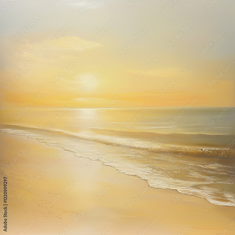 Tranquil Seaside Sunset Tranquil Seaside Sunset