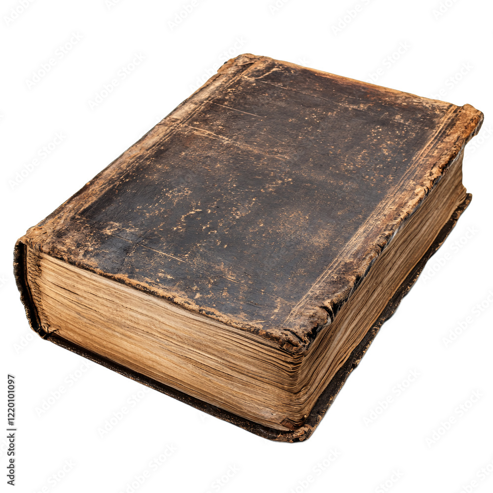 Old book isolated on transparent background Old book isolated on transparent background