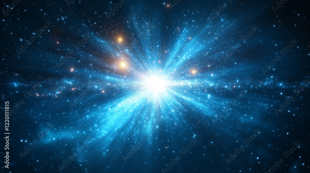 Luminous Cosmic Explosion in a Starry Galaxy Luminous Cosmic Explosion in a Starry Galaxy