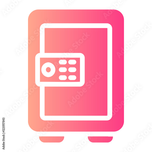 safebox gradient icon
