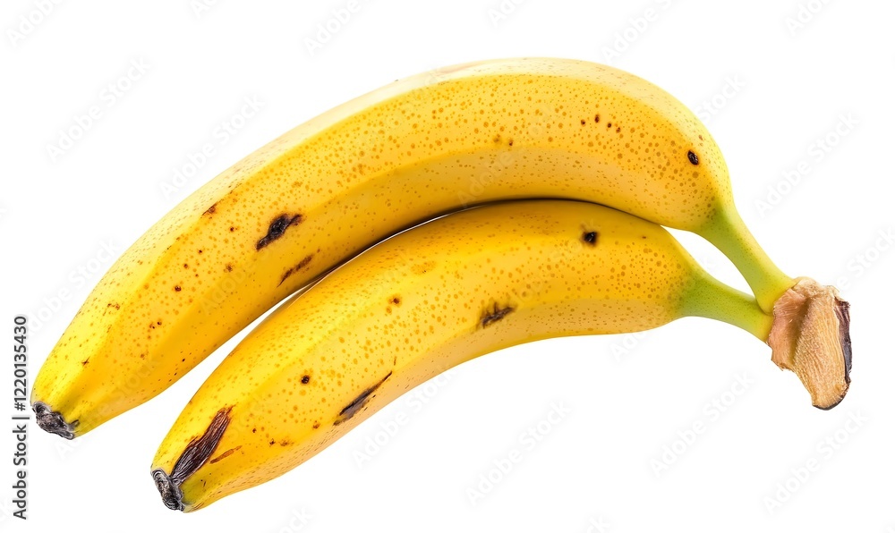 Yellow banana isolated on white background Yellow banana isolated on white background