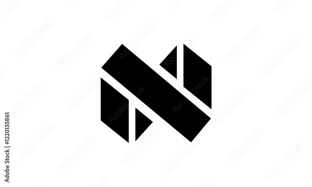 N logo vector N logo vector