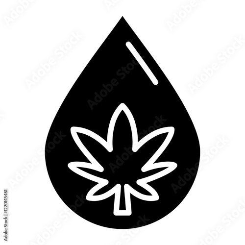 Cannabis Oil Icon