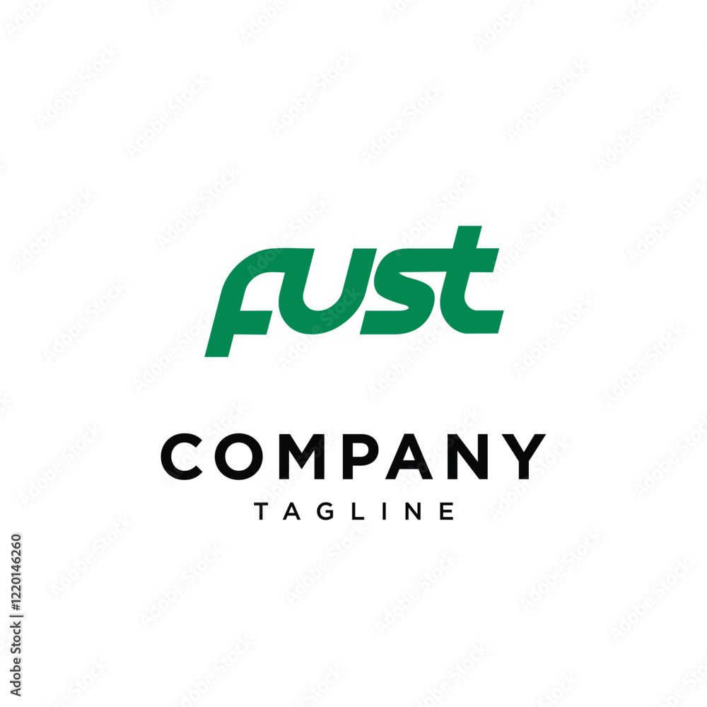 Fust Wordmark Logo Icon Vector Fust Wordmark Logo Icon Vector