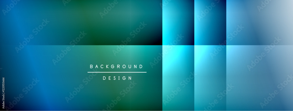 Fototapeta premium Colorful gradient with lines made of shadow and light. Creative background