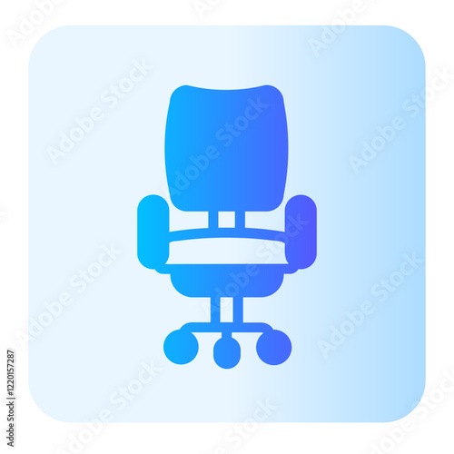 Office Chair gradient icon photo