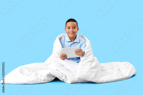 Little African-American boy...