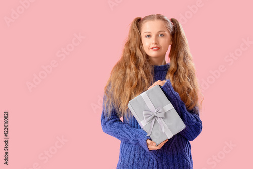 Happy beautiful young woman...