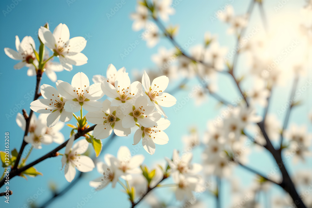 Spring comes with the revival of nature and cherry blossoms bloom in the warm sunshine. Capture the beauty and renewal of the season, with vibrant flowers in a gentle warm background. Spring comes with the revival of nature and cherry blossoms bloom in the warm sunshine. Capture the beauty and renewal of the season, with vibrant flowers in a gentle warm background.