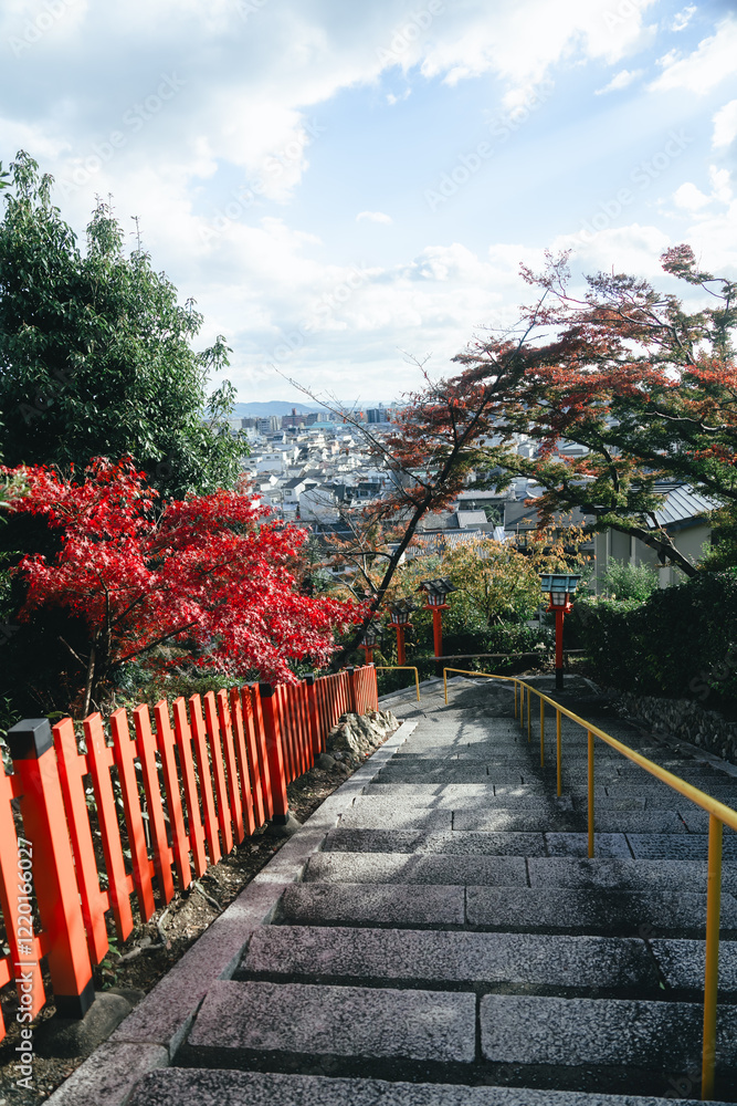 Obraz premium 建勲神社の風景