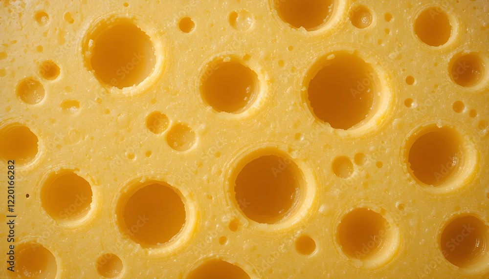 Close-up view of a slice of Swiss cheese with numerous holes high-resolution close-up of a section of Swiss cheese Close-up view of a slice of Swiss cheese with numerous holes high-resolution close-up of a section of Swiss cheese