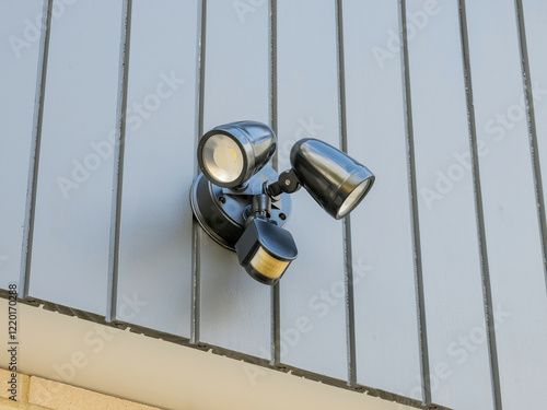 Outdoor motion sensor residential  security light