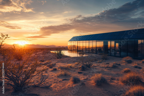Wallpaper Mural Experience tranquility at a desert retreat with shifting dunes during sunset Torontodigital.ca