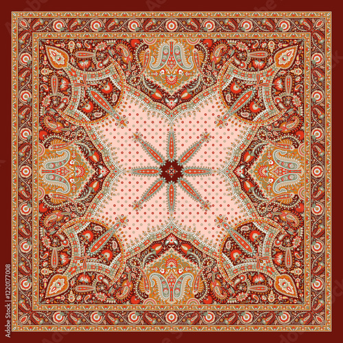 Картината върху платно Women's handkerchief style