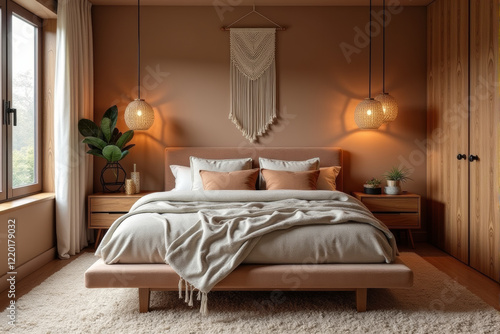 Retro and Vintage Aesthetics theme bedroom