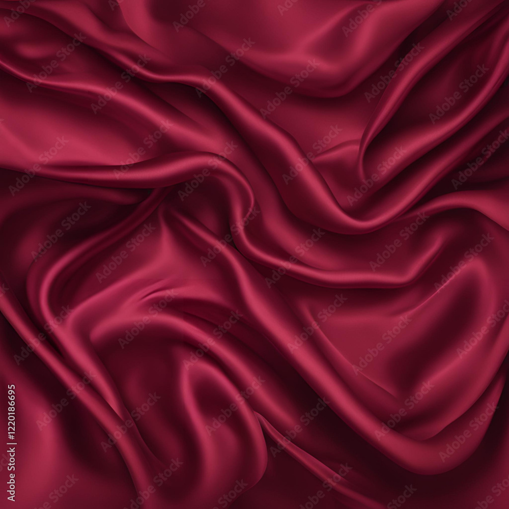 Red Silk Background Red Silk Background