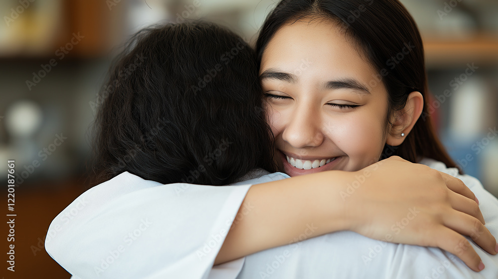 Shot of a young woman hugging her doctor during a consultation
Shot of a young woman hugging her doctor during a consultation