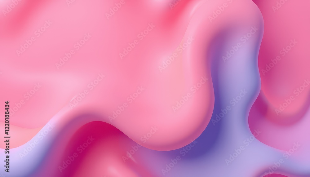 Abstract Pink and Purple Fluid Wave Design Abstract Pink and Purple Fluid Wave Design