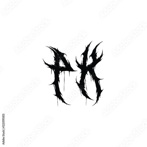 PK monogram logo design letter text name symbol monochrome logotype alphabet character simple logo