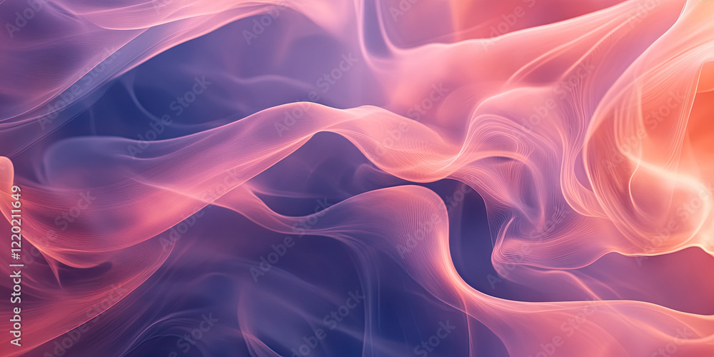 Obraz premium Graphic resource background, misty backdrop, ambient soft color wide backgrounds design hazy mist fog sparse empty