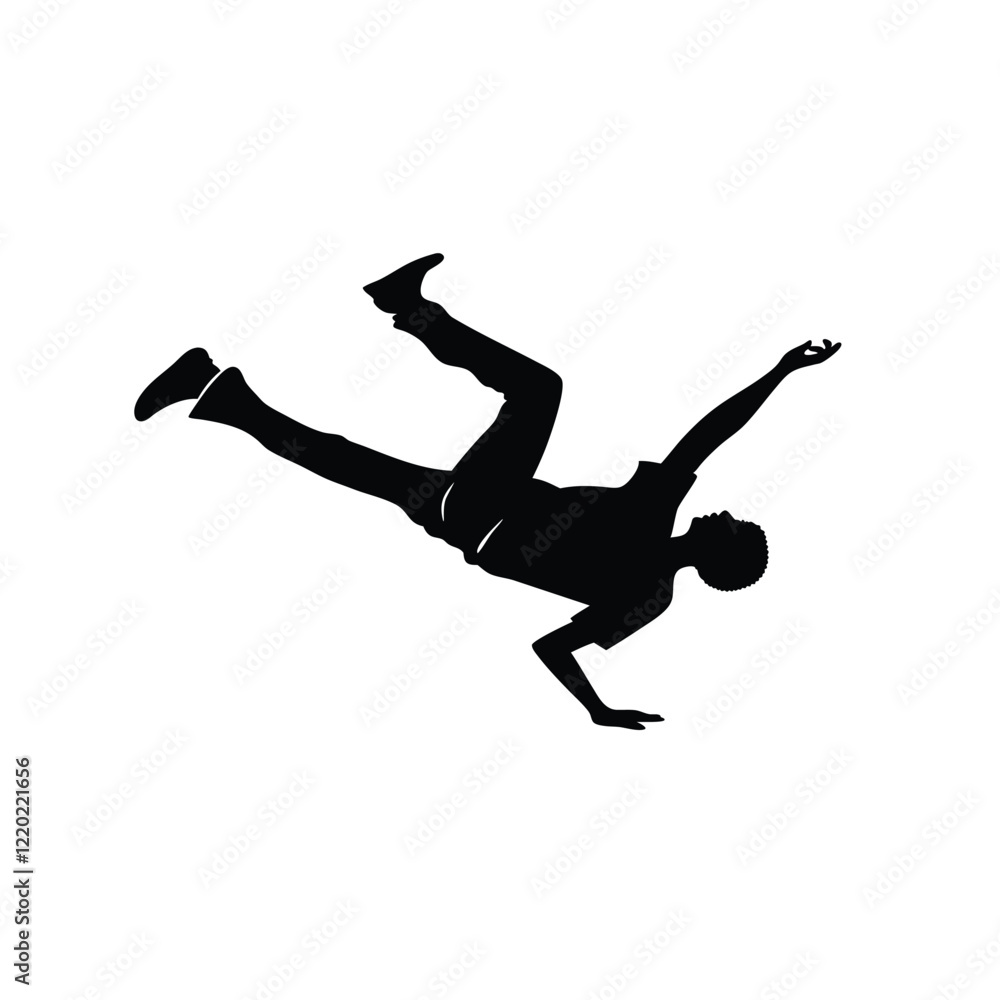 a person doing a backflip black silhouette images a person doing a backflip black silhouette images