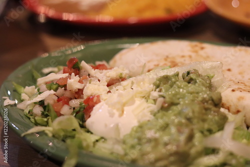 Wallpaper Mural Tacos on a plate at a local restaurant in downtown Minneapolis, Minnesota. Torontodigital.ca