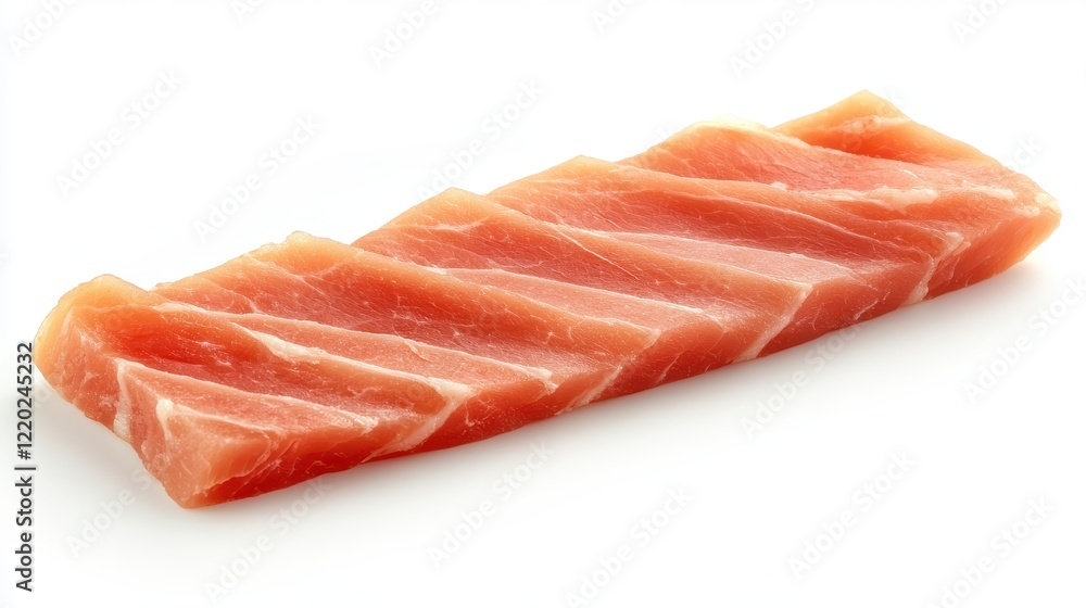 A piece of meat with a white background A piece of meat with a white background
