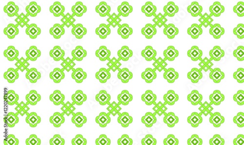 Design vector geometric pattern. Ethnic graphic design. Background and wallpaper in ethnic style. Mosaic decorative ornament. Seamlees pattern with geometric flower