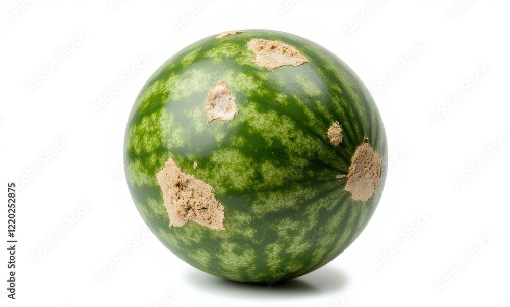 Close-up of a textured watermelon Close-up of a textured watermelon