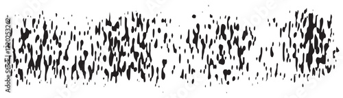 Grunge ink brush strokes freehand. Black ink brush stains