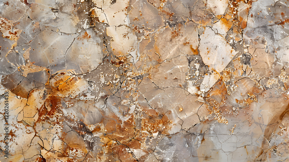 Naklejka premium Sick quality texture of marble, cement, stone, concrete, metal, terrazzo, generative ai