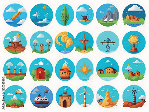 Lightning_XL_Climate_Change_Icons_Set_Pollution_Globa_ (13).eps