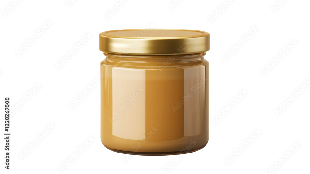 glass jar with a lid isolated on white background glass jar with a lid isolated on white background
