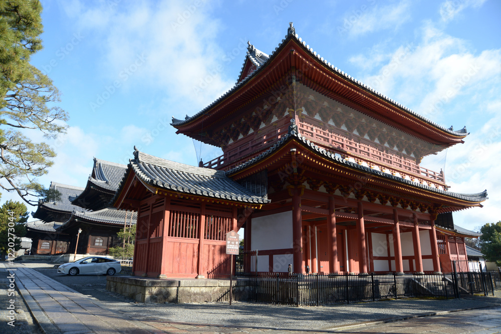 妙心寺 三門 京都市右京区花園 妙心寺 三門 京都市右京区花園