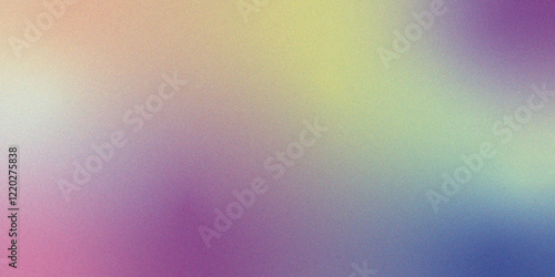 Grainy background blue yellow pink teal gradient for design, covers, advertising, templates, banners gradient abstract colorful background with bokeh  desfocado, blured. Tons pasteis. Banner para webs